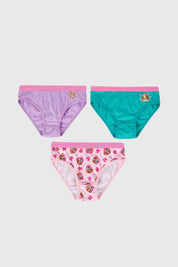 Calzón Niña Tripack Skye Paw Patrol Morado