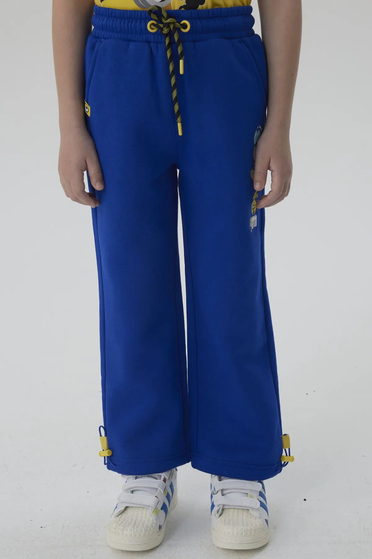 Pantalón Buzo Niño Minions Azul