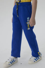 Pantalón Buzo Niño Minions Azul
