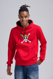 Polerón Hombre One Piece Rojo