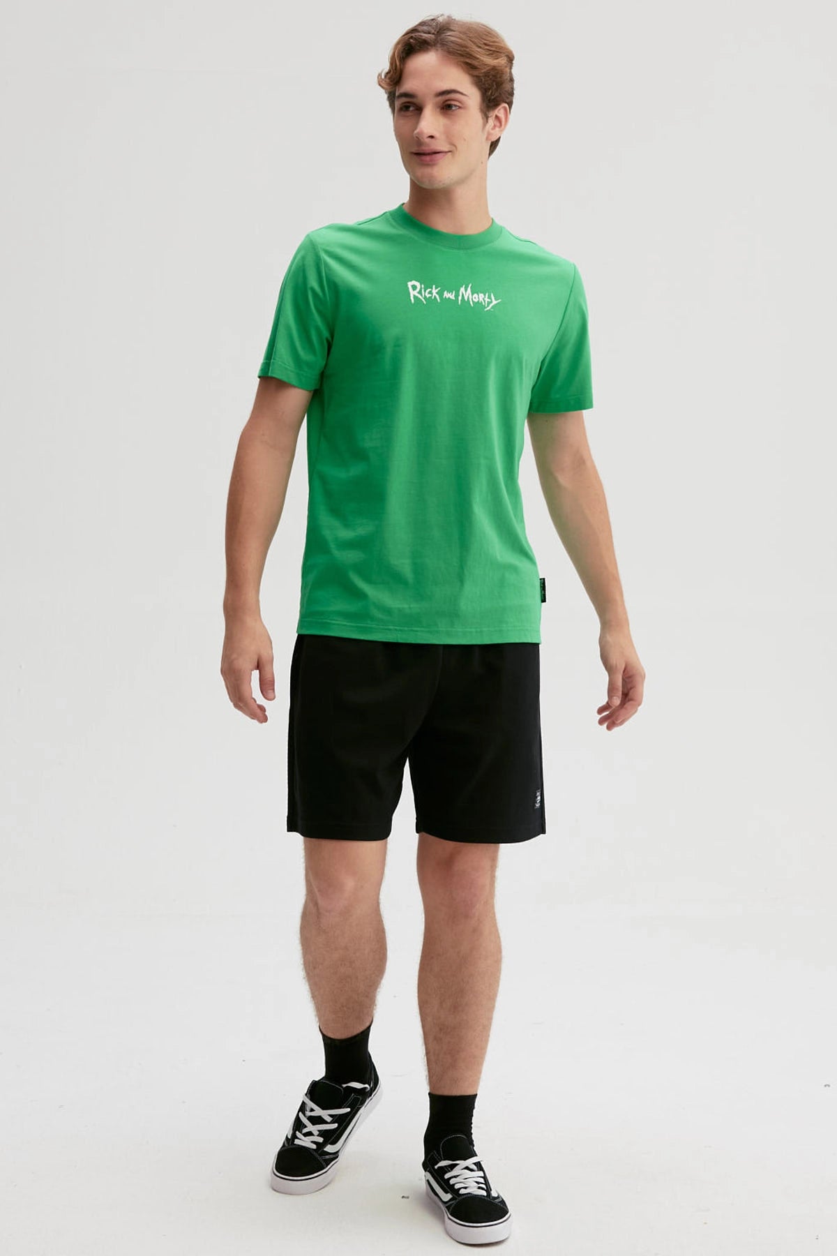 Polera Hombre Rick & Morty Verde