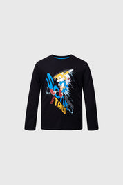 Polera Niño Sonic Negro