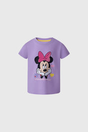 Polera Niña Minnie Lila
