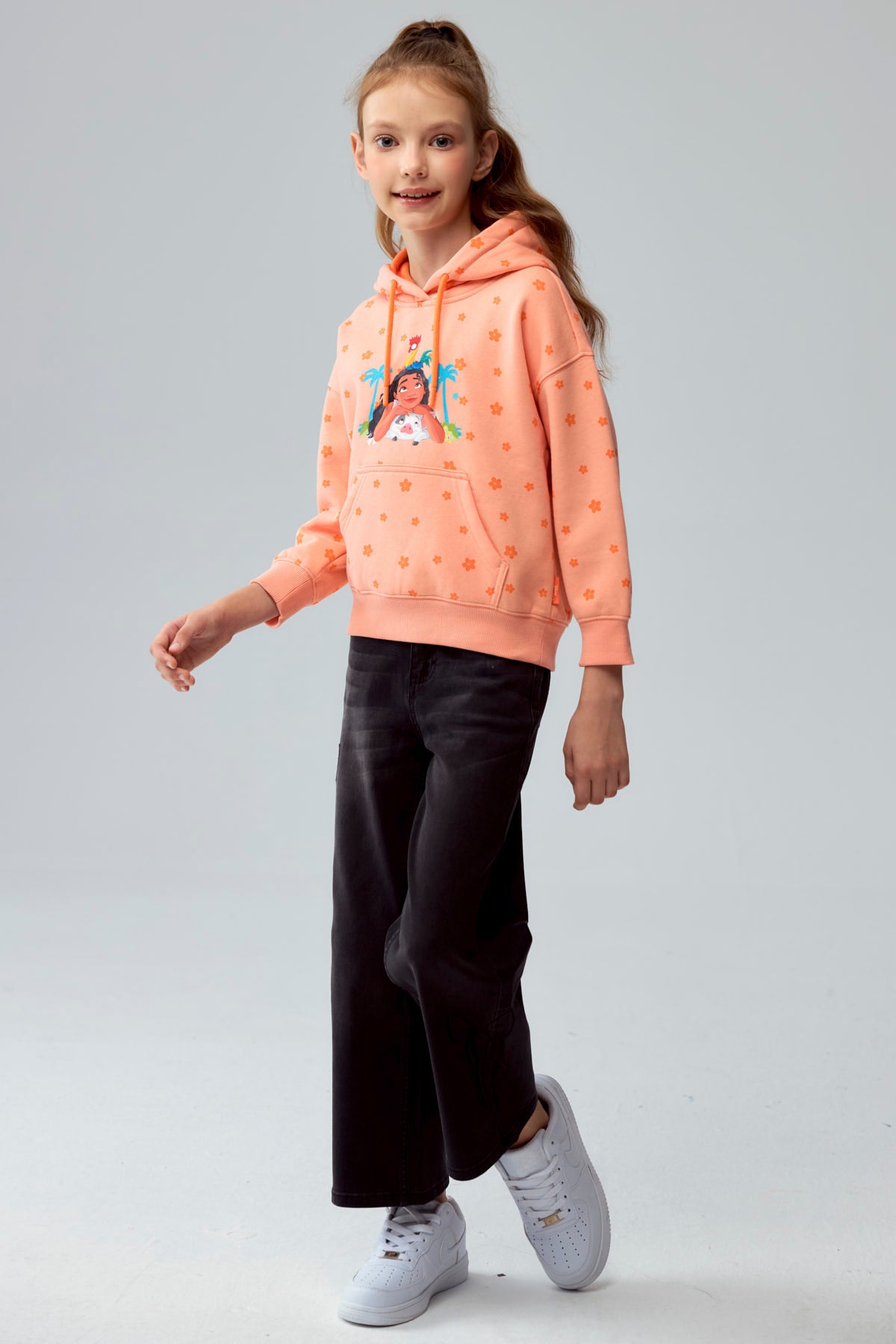 Polerón Niña Moana Naranjo
