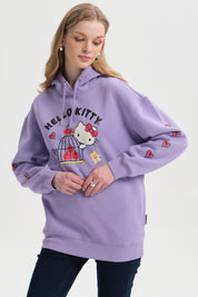 Polerón Mujer Hello Kitty Lila