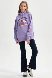 Polerón Mujer Hello Kitty Lila