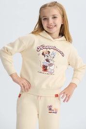 Polerón Niña Minnie Beige