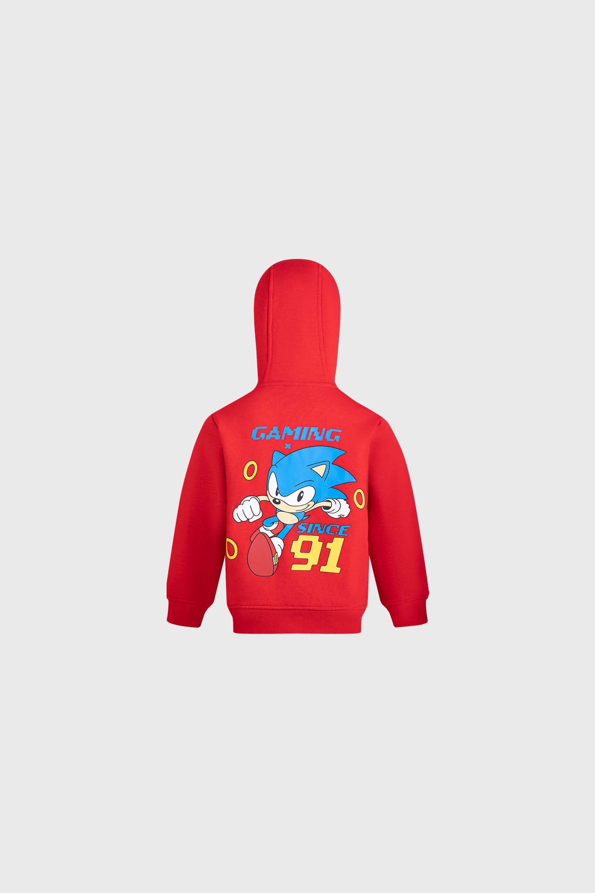 Polerón Niño Sonic Rojo