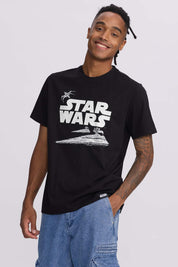 Polera Hombre Star Wars Negro