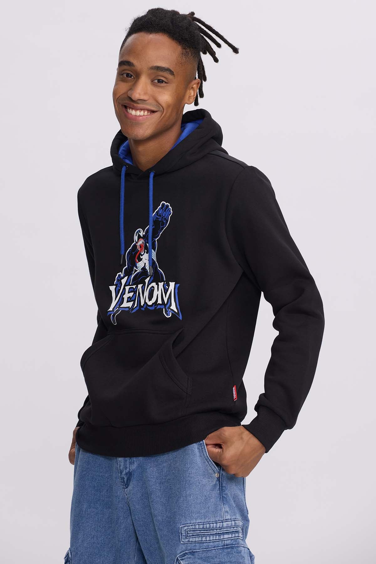 Polerón Hombre Venom Negro