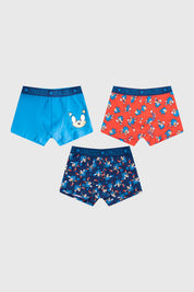 Boxer Niño Medio Sonic Rojo