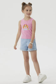 Polera Niña Paw Patrol Rosado