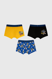 Boxer Niño Tripack Sonic Azul