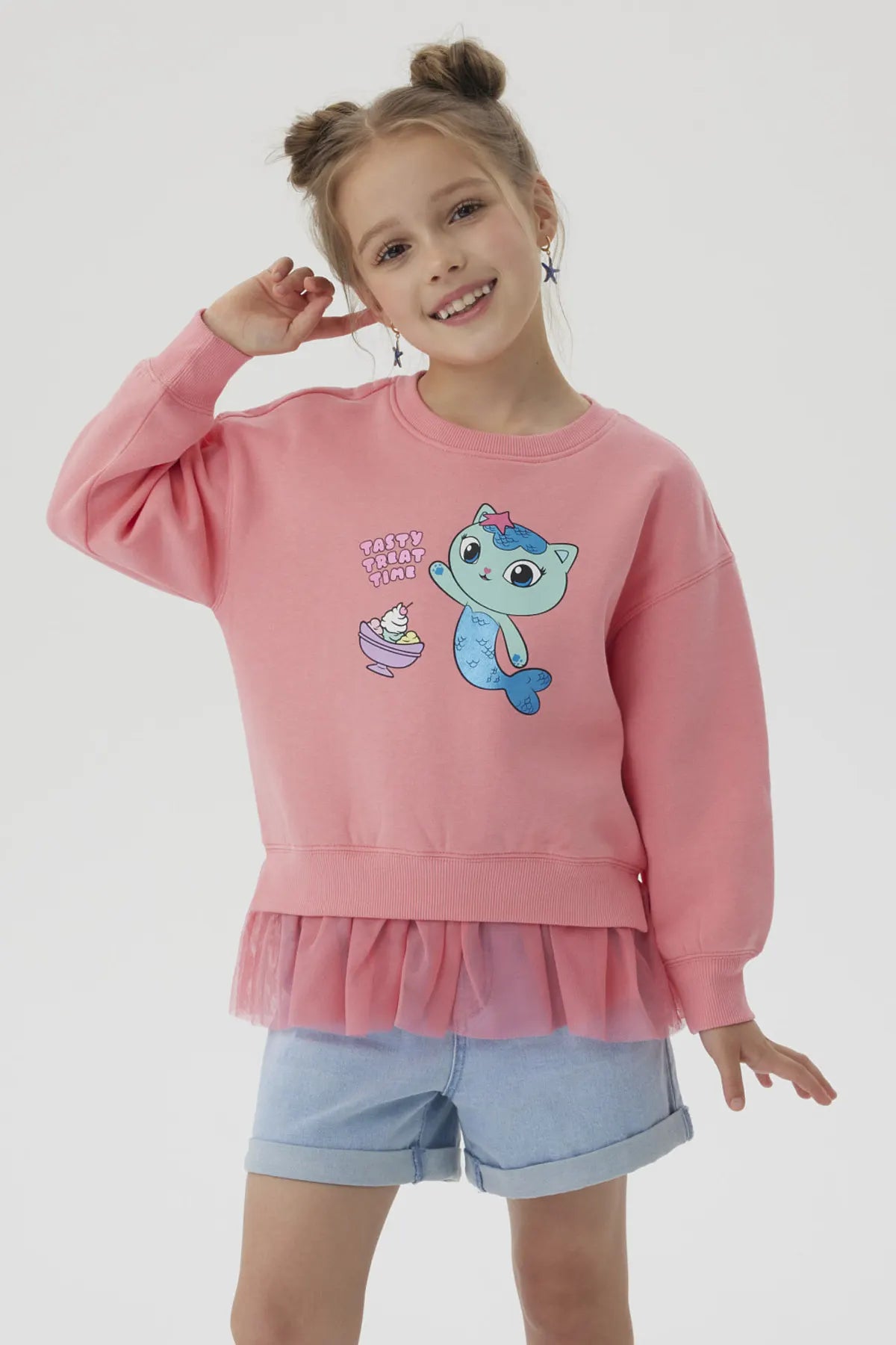 Polerón Niña Gabby's Dollhouse Sandía