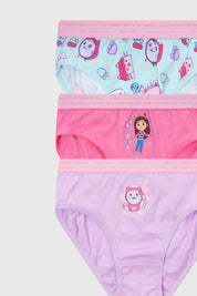 Calzón Niña Tripack Gabbys Fucsia