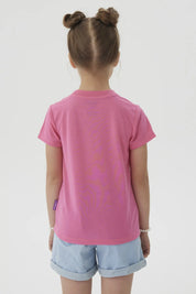 Polera Niña Bipack Hello Kitty Fucsia