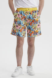 Short de Baño Hombre Bob Esponja Amarillo