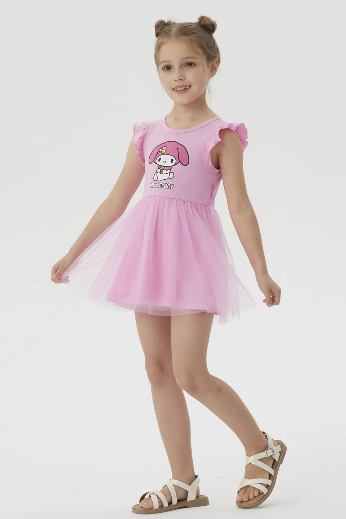 Vestido Niña Melody Rosado