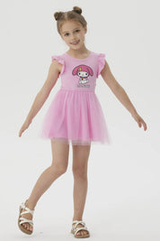 Vestido Niña Melody Rosado