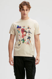 Polera Hombre One Piece Beige