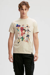 Polera Hombre One Piece Beige