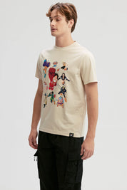 Polera Hombre One Piece Beige