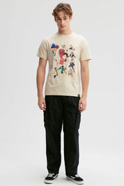 Polera Hombre One Piece Beige