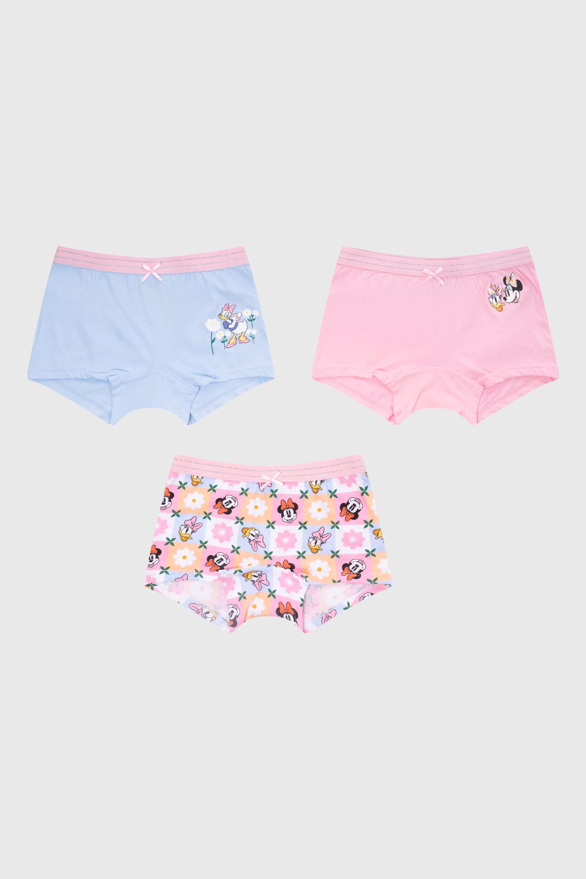 Calzón Niña Tripack Minnie & Daisy Celeste