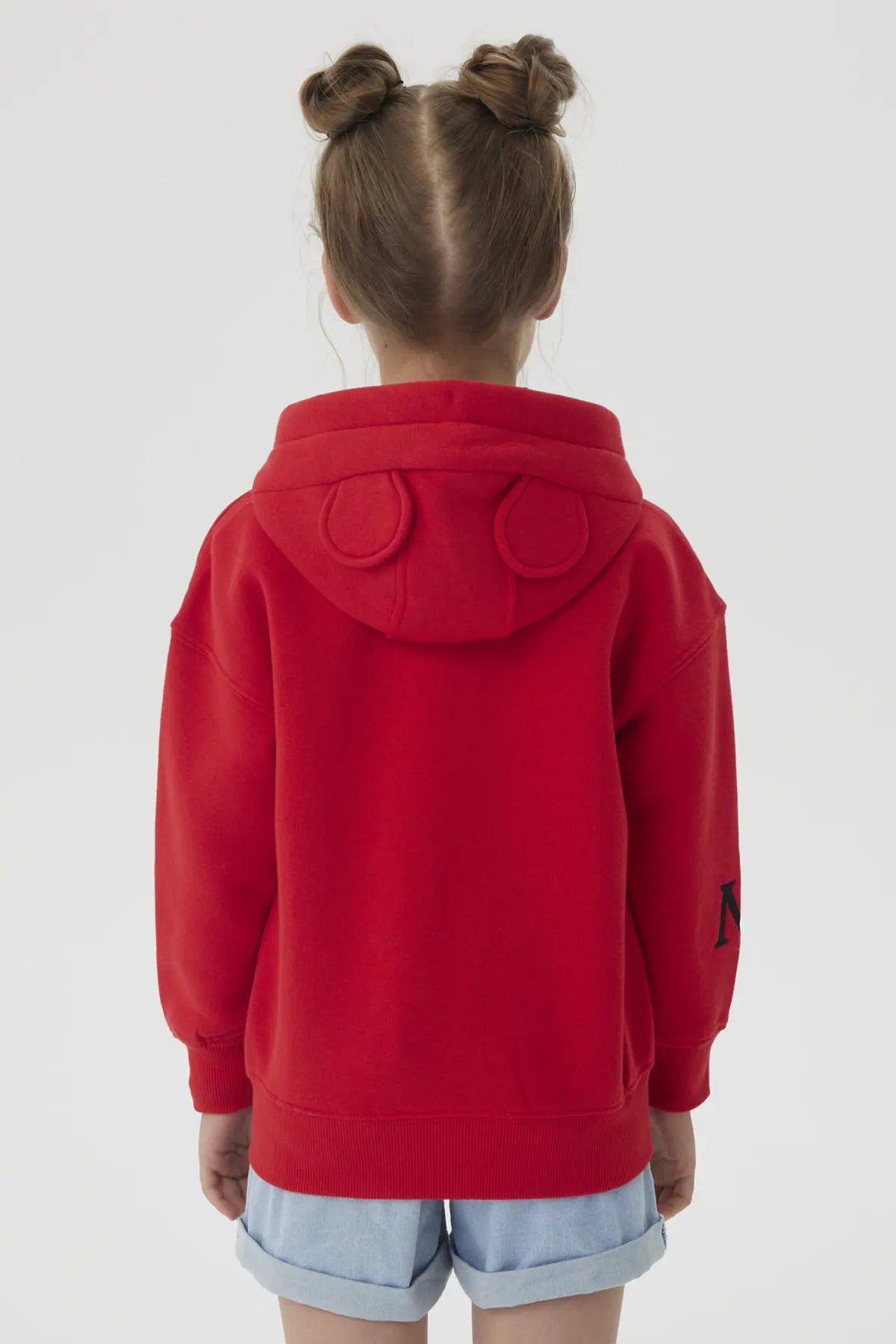 Polerón Niña Mickey Y Sus Amigos Rojo