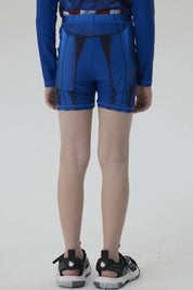 Short de Baño Niño Capitán América Azul