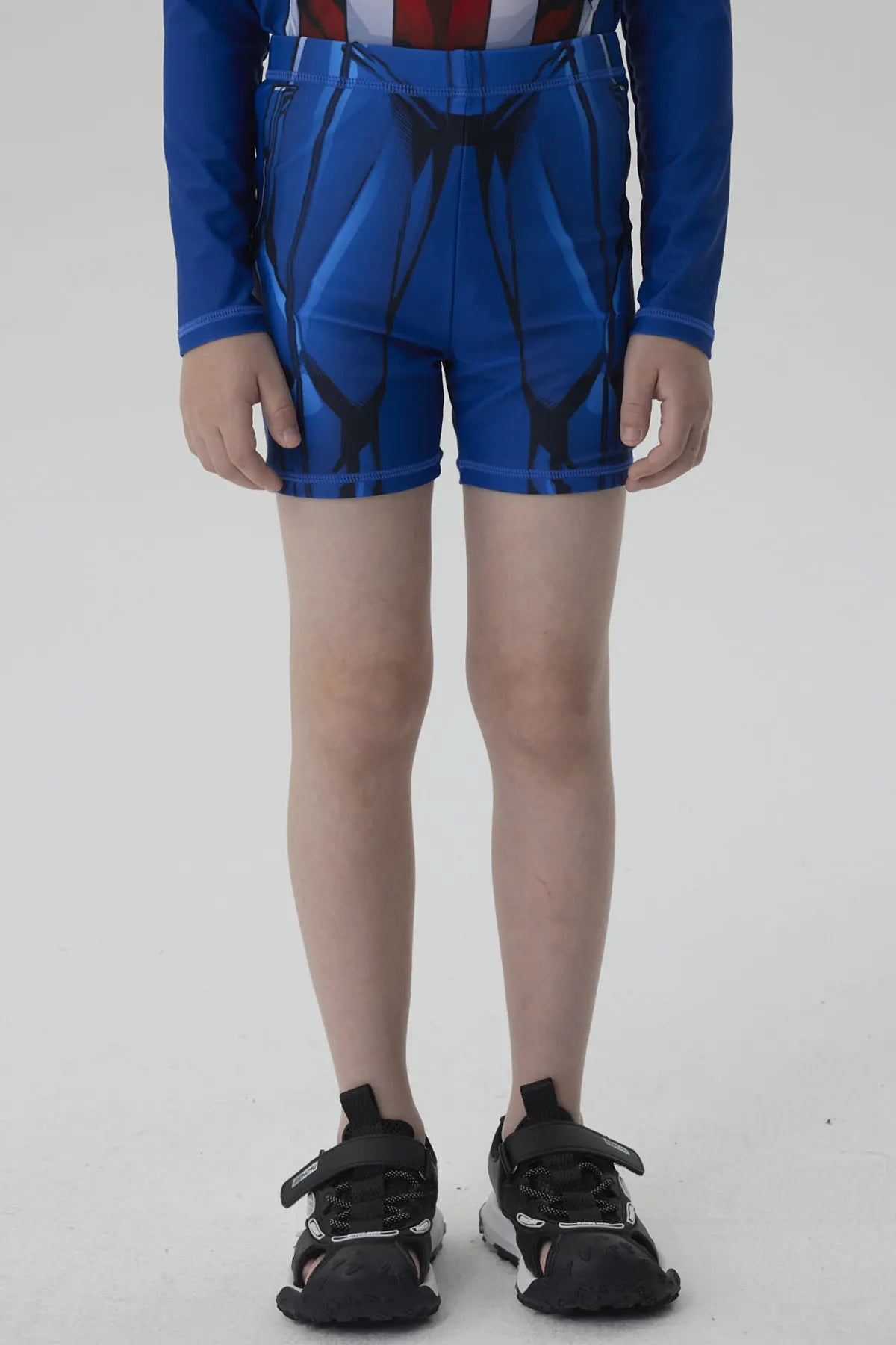 Short de Baño Niño Capitán América Azul