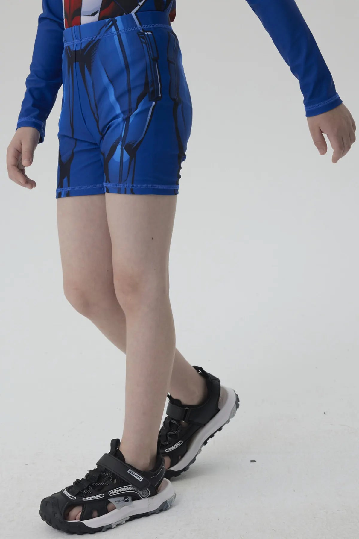 Short de Baño Niño Capitán América Azul