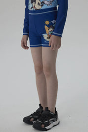 Short de Baño Niño Mickey Azul Marino