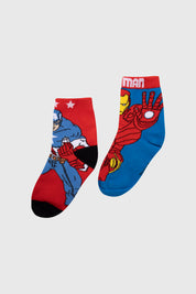 Calcetín Niño Bipack Rojo