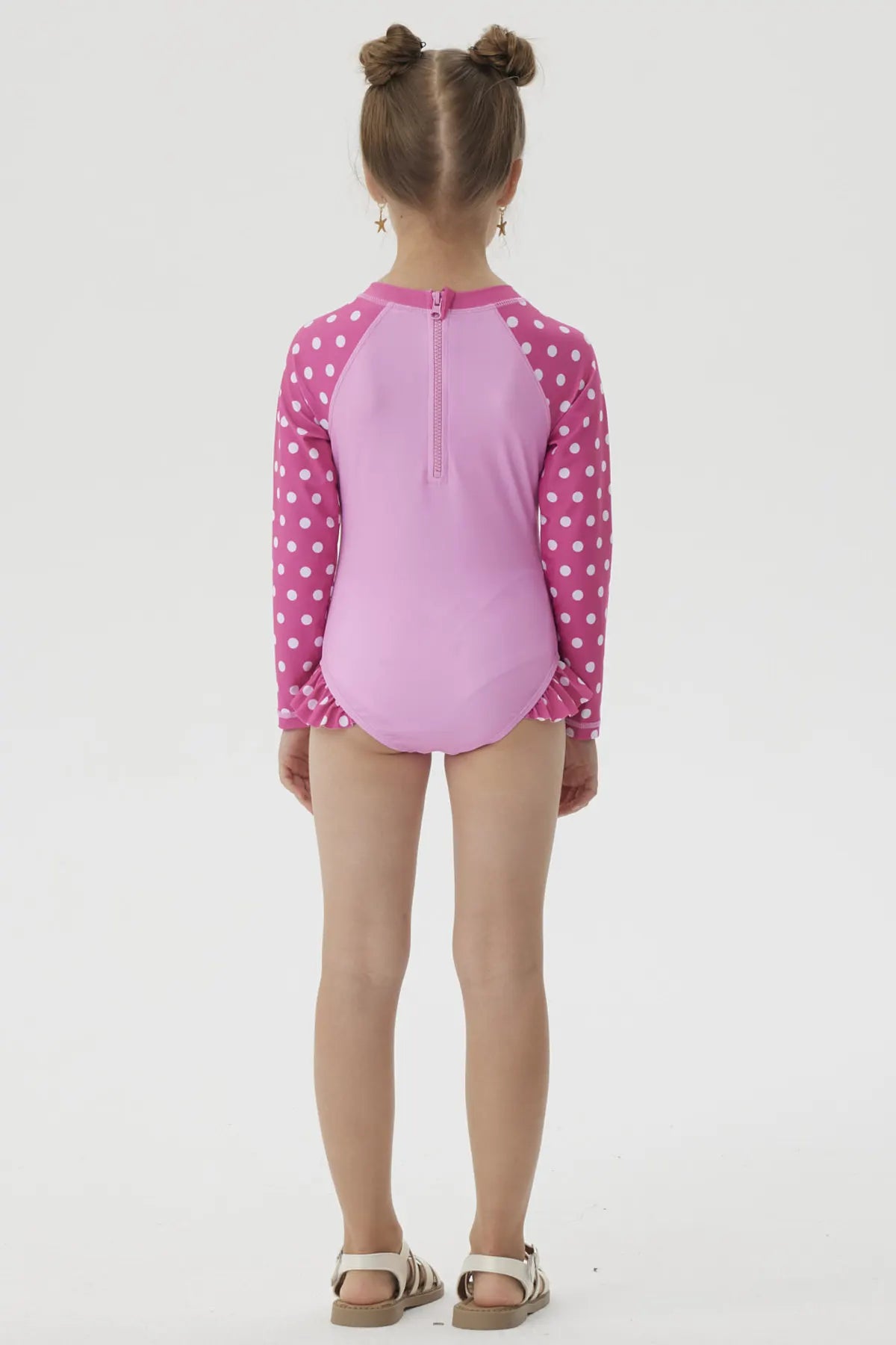 Traje de Baño Niña Minnie Rosado