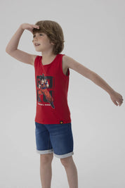 Polera Niño Dragon Ball Rojo