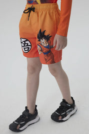 Short de Baño Niño Gokú Naranjo