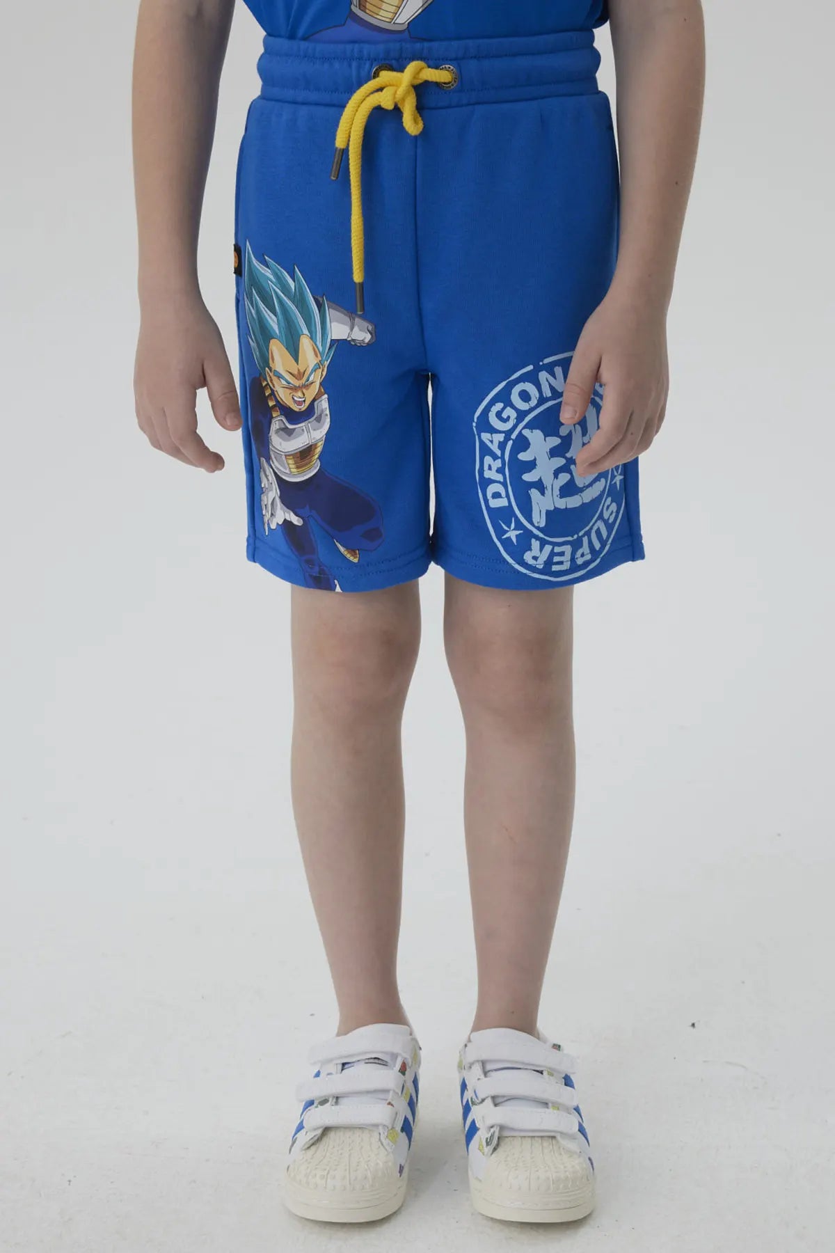 Bermuda Niño Dragon Ball Azul Marino