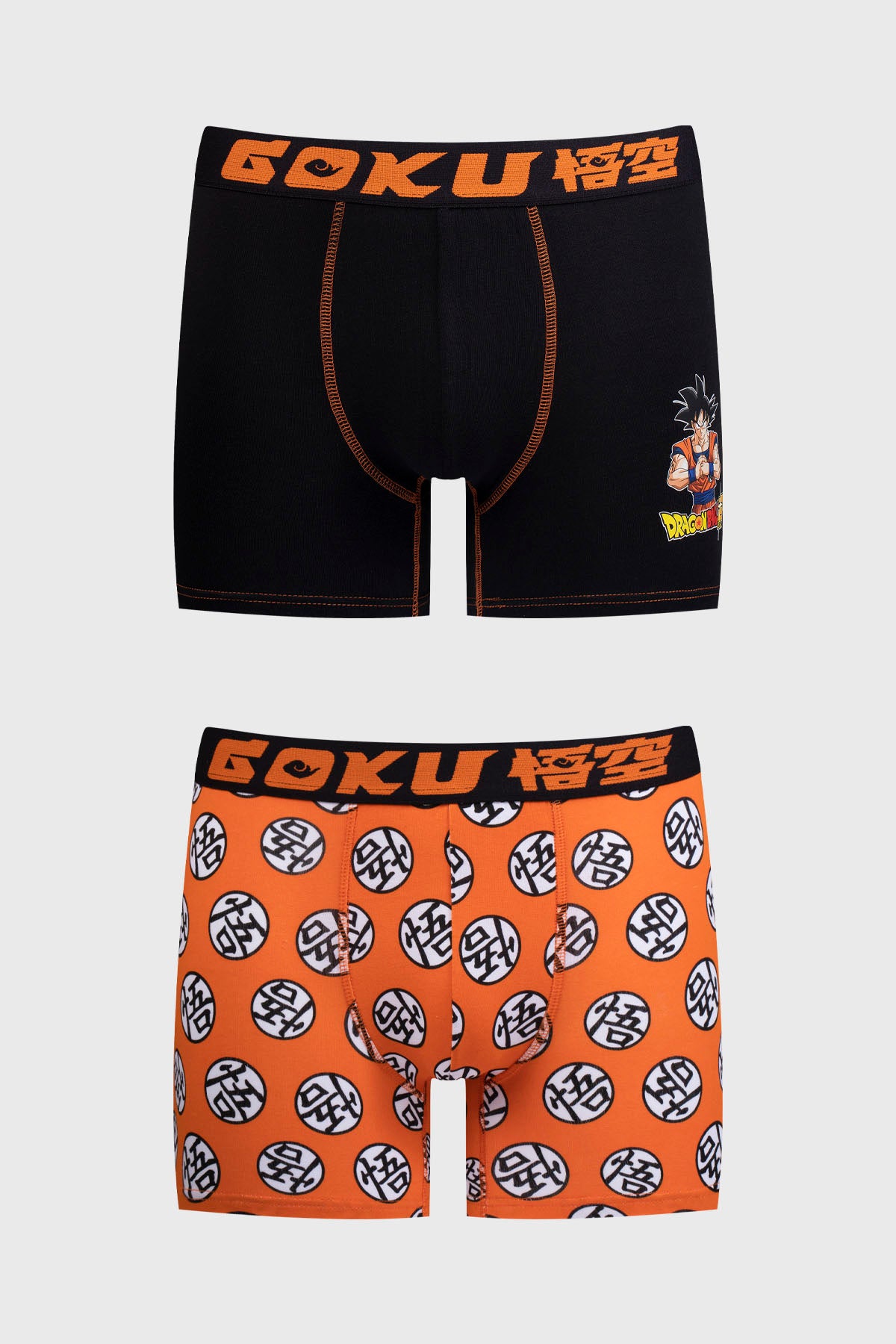 Boxer Hombre Dragon Ball Negro