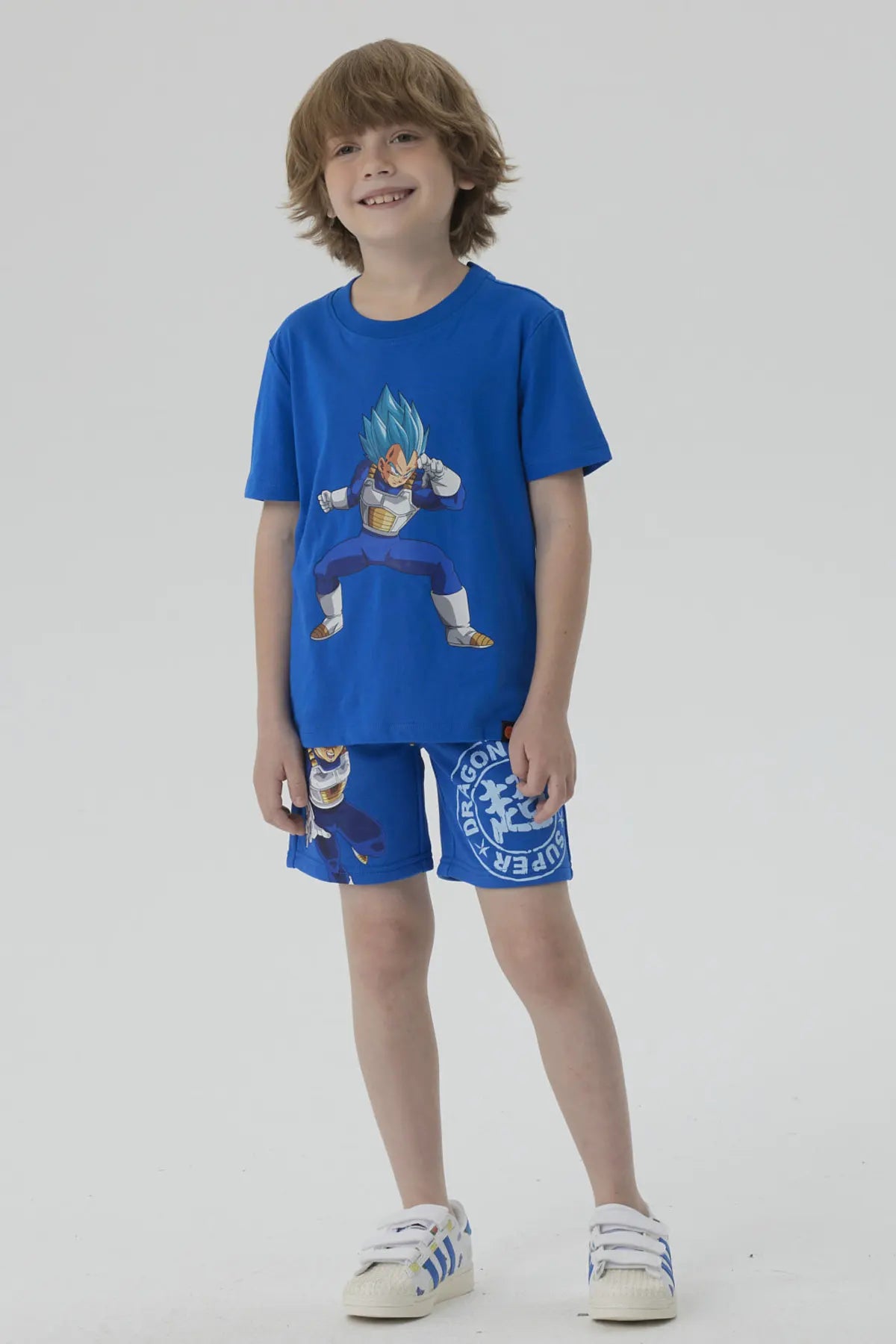 Polera Niño Dragon Ball Azul