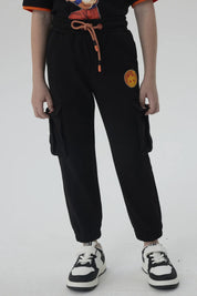 Pantalón Buzo Niño Jogger Dragon Ball Negro