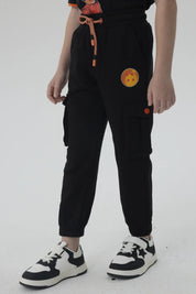 Pantalón Buzo Niño Jogger Dragon Ball Negro