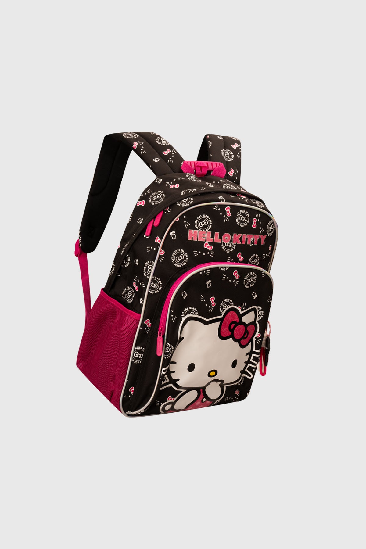 Mochila Home Hello Kitty Negro