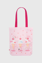 Bolsa Home Grande Hello Kitty Palo Rosa