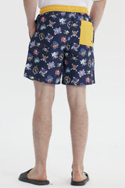 Short de Baño Hombre One Piece Azul Marino