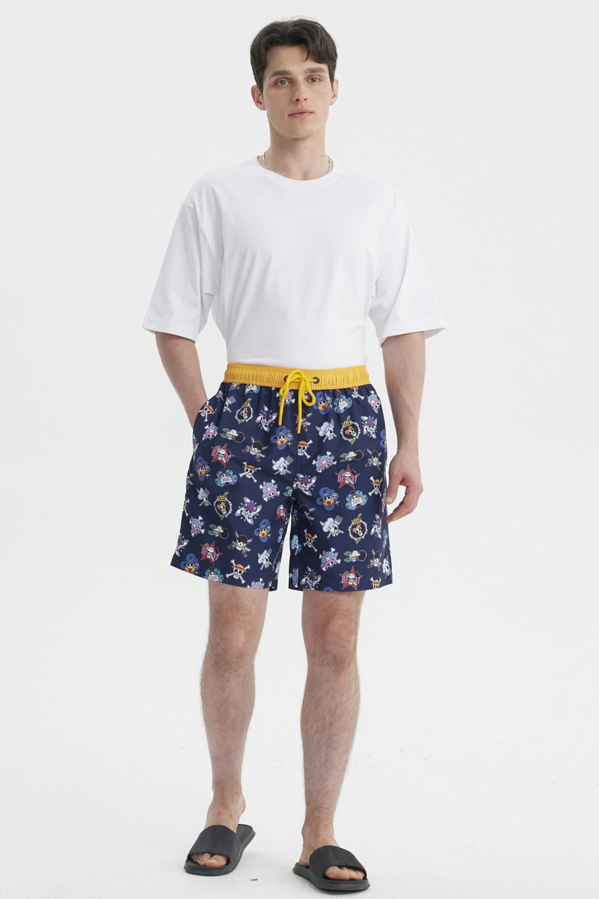 Short de Baño Hombre One Piece Azul Marino