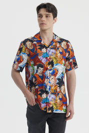 Camisa Hombre Dragon Ball Negro