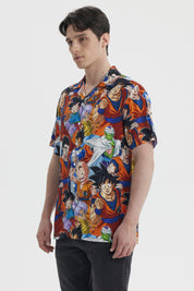 Camisa Hombre Dragon Ball Negro