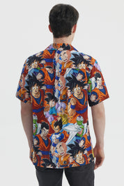 Camisa Hombre Dragon Ball Negro