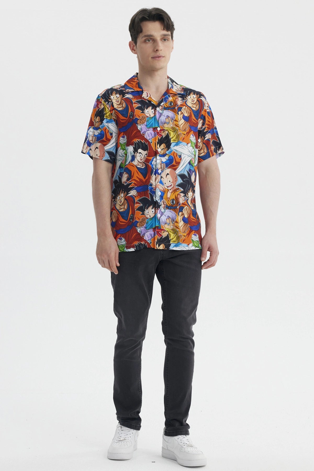 Camisa Hombre Dragon Ball Negro